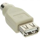 InLine USB / PS/2 Adapter | USB Buchse A auf PS/2 Stecker...