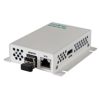 Axing HOE 1-04 Cloud Media Player Single f&uuml;r HDMI Monitor / Fernseher