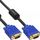 InLine S-VGA Kabel Premium 15pol HD St.->St. vergoldet schwarz 2m