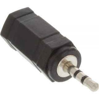 InLine Audio Adapter 2,5mm Klinke Stecker auf 3,5mm Klinke Buchse
