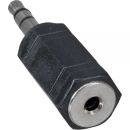 InLine Audio Adapter 2,5mm Klinke Buchse auf 3,5mm Klinke Stecker
