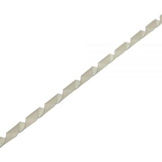 InLine Spiralband / Spiralschlauch 10m | weiß | 6mm Durchmesser