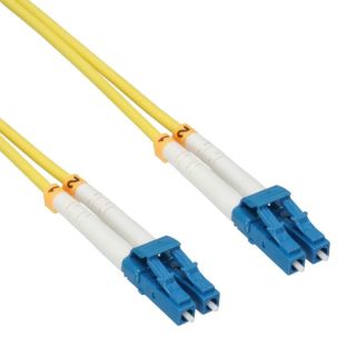 Inline LWL Duplex Kabel | LC/LC | 9/125µm | OS2 | 3m