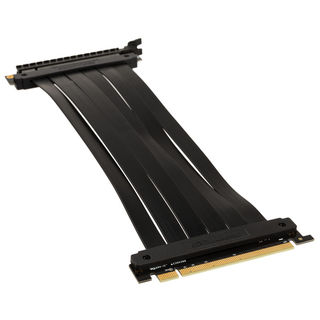 Phanteks PCIe x16 Riser Flachbandkabel | 180 Grad gewinkelt 30cm