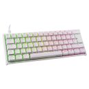 Ducky ONE 2 Mini Gaming Tastatur | MX-Speed Silver | RGB-LED | wei&szlig;