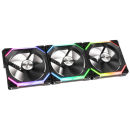 Lian Li UNI Fan 120mm RGB LED PWM Gehäuselüfter | Lüfter/RGB Hub | 3 Stück schw.
