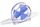 Alphacool Eisfl&uuml;gel Durchflussanzeiger Blau 6-11mm - Acryl