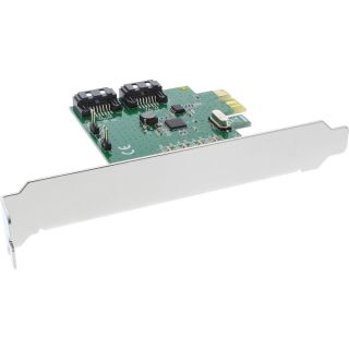 InLine x1 PCIe 2.0 Schnittstellenkarte 2x SATA3 6Gb/s RAID 0/1/SPAN