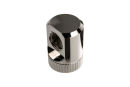 EK Water Blocks EK-Torque adaptor 90 Grad G1/4 Zoll OT to G1/4 Zoll IG - rotatable, nickel silver