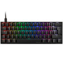 Ducky Mecha Mini Gaming Tastatur | MX-Brown | RGB-LED | schwarz