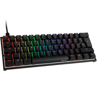 Ducky Mecha Mini Gaming Tastatur | MX-Black | RGB-LED | schwarz