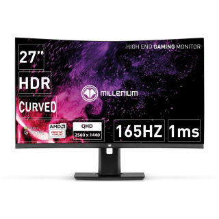 Millenium MD27 Pro 27&quot; WQHD curved Gaming-Monitor | 1 ms | 165 Hz