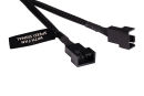 Alphacool Y-Kabel 4Pin PWM auf 2x 4Pin PWM - Schwarz 15cm