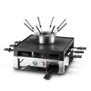 Solis Combi-Grill 3 in 1 | Tischgrill | Fundue | Raclette