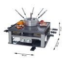 Solis Combi-Grill 3 in 1 | Tischgrill | Fundue | Raclette