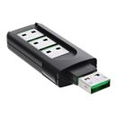 InLine USB A Portblocker | blockt bis zu 4 Ports