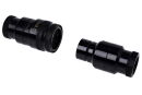 Alphacool Eiszapfen Schnellverschlusskupplungsset G3/8 IG | Reduzierer G1/4 schw