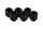 Alphacool Eiszapfen 16/10mm Anschraubtülle G1/4 - Deep Black Sixpack