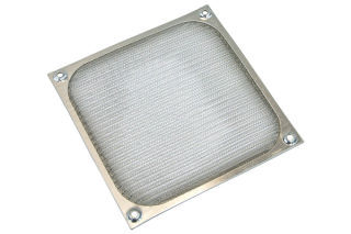 Fan filter 140mm colour silver