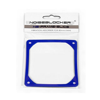 Noiseblocker NB-FrameSlics 92mm Lüfterentkopplerrahmen blau